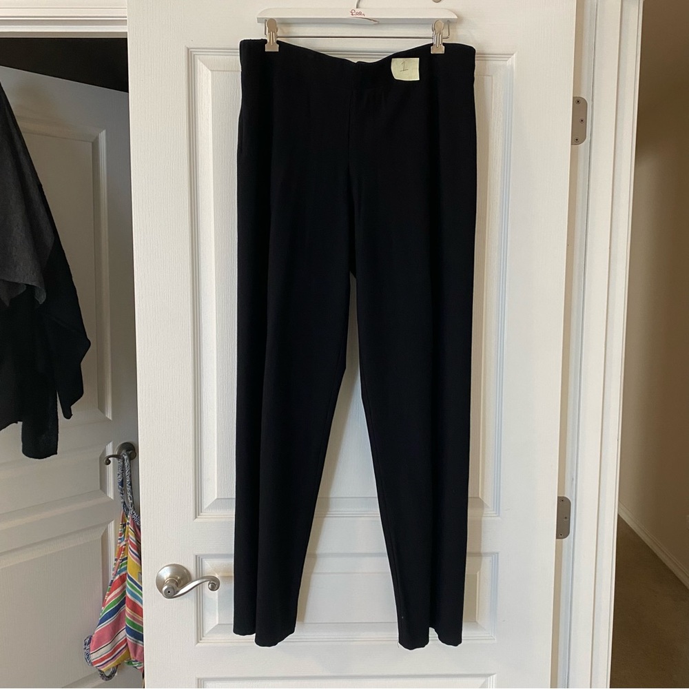 Eileen Fisher Large Size Crepe Pants